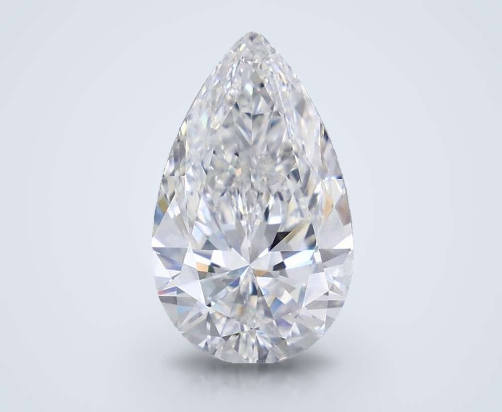 2.80 Carat Pear Natural Diamond