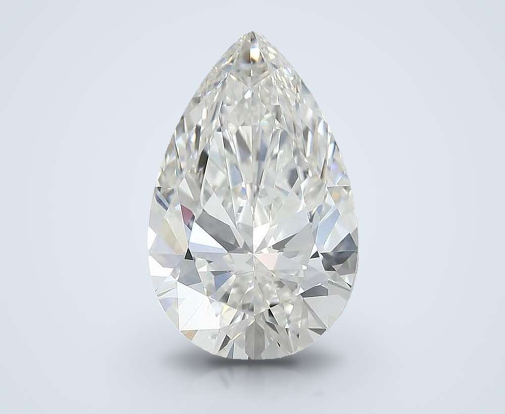 4.53 Carat Pear Lab Diamond