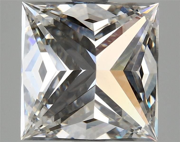 3.20ct H VS2 Rare Carat Ideal Cut Princess Lab Grown Diamond