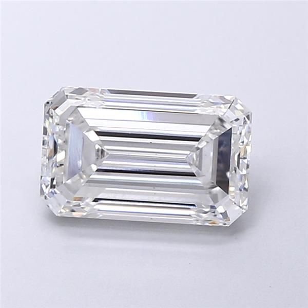 2.49ct E VS1 Very Good Cut Emerald Lab Grown Diamond