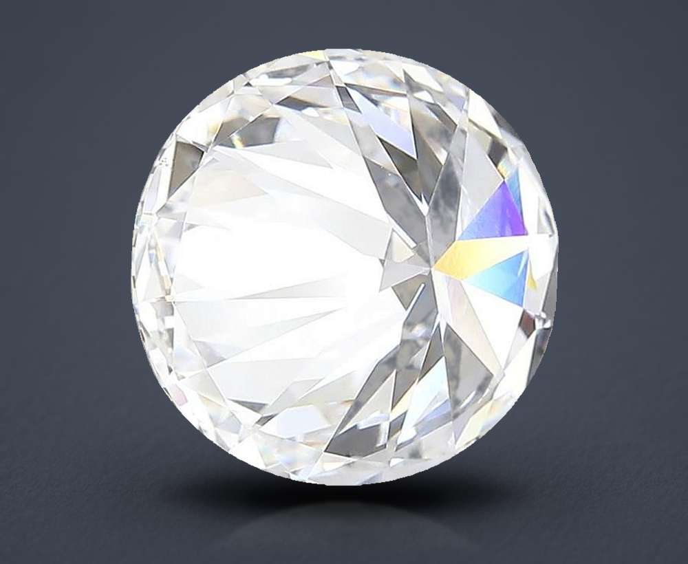 4.68 Carat Round Lab Diamond
