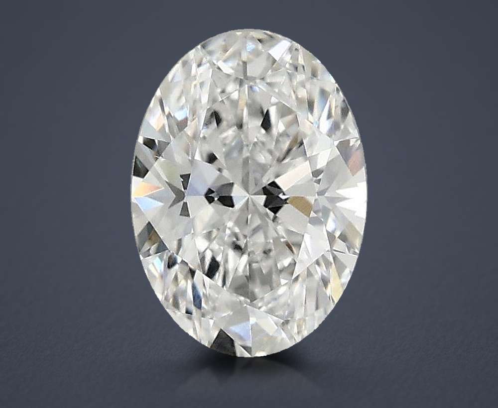 1.00 Carat Oval Lab Diamond