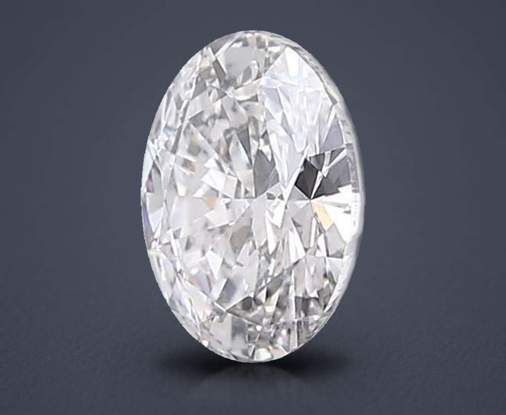 0.96 Carat Oval Lab Diamond