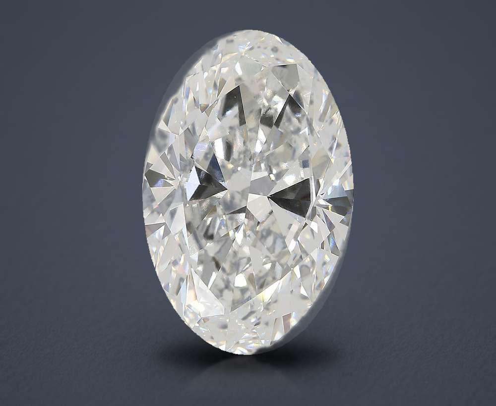 13.94 Carat Oval Lab Diamond