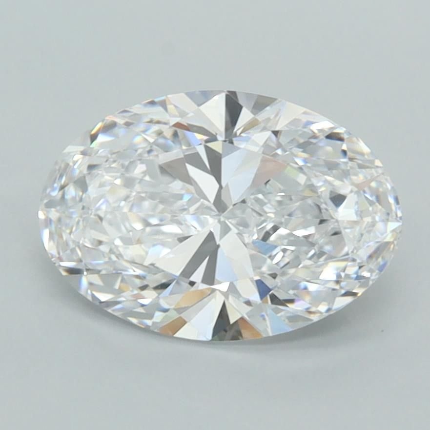 2.03ct D VVS1 Rare Carat Ideal Cut Oval Lab Grown Diamond