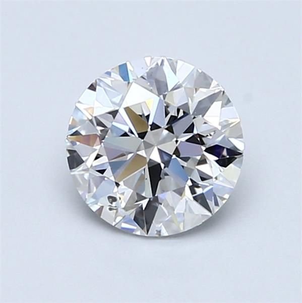 0.90ct D SI1 Rare Carat Ideal Cut Round Diamond