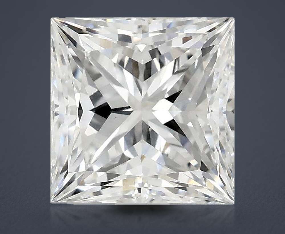 2.74 Carat Princess Lab Diamond
