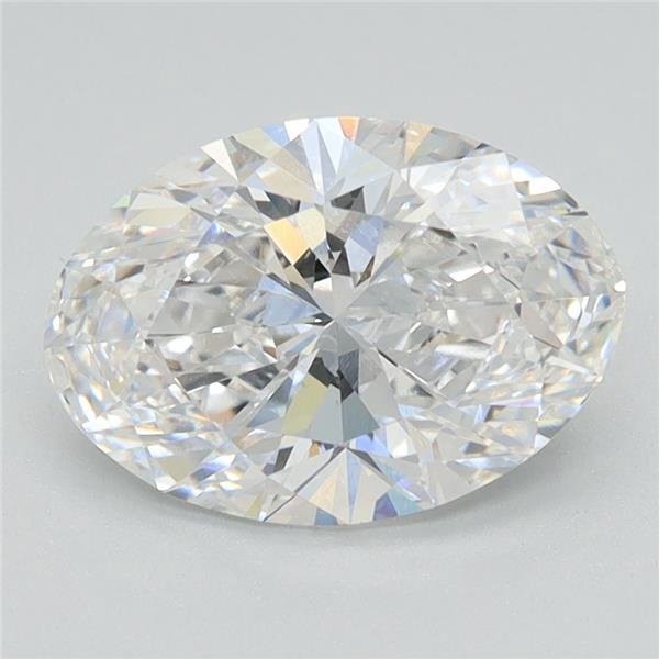 1.06ct D VS1 Rare Carat Ideal Cut Oval Lab Grown Diamond