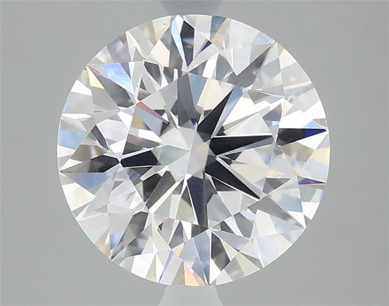 2.52ct E SI1 Rare Carat Ideal Cut Round Lab Grown Diamond