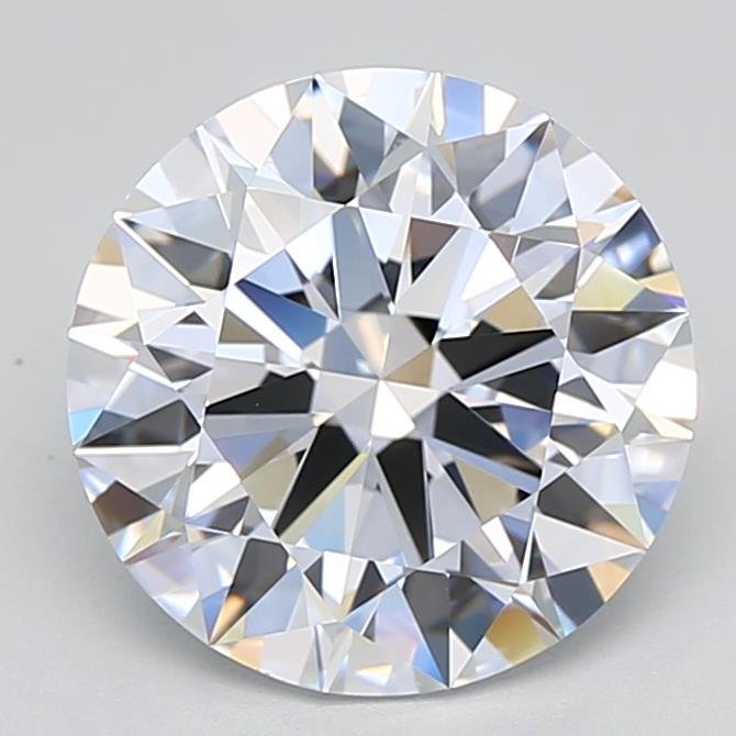 3.00ct E IF Rare Carat Ideal Cut Round Lab Grown Diamond