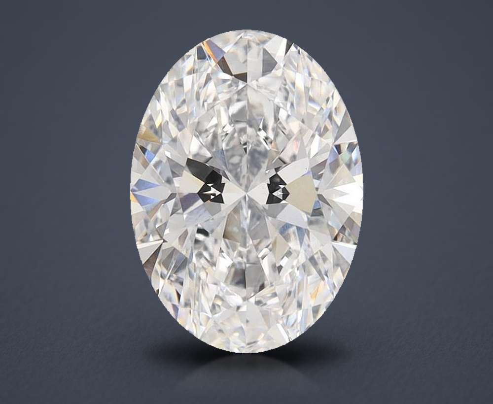 3.86 Carat Oval Lab Diamond