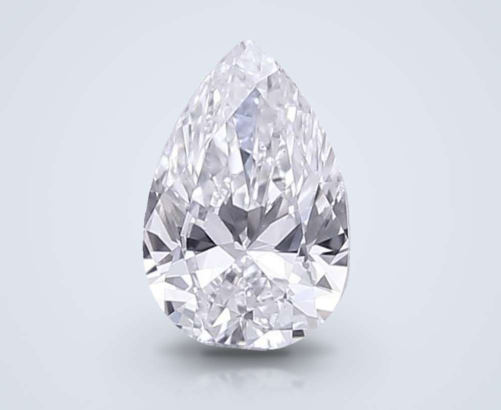 0.34 Carat Pear Lab Diamond