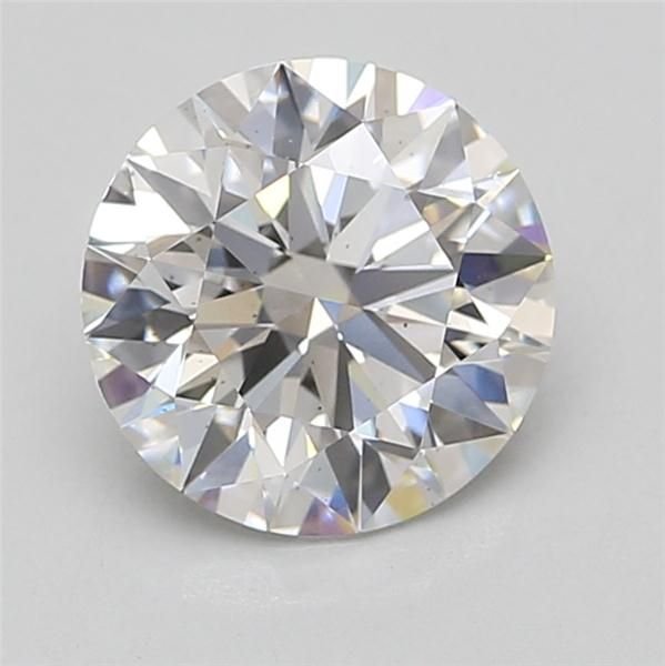 2.84ct E SI1 Rare Carat Ideal Cut Round Lab Grown Diamond