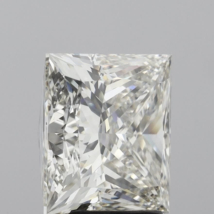 3.72ct I VS2 Rare Carat Ideal Cut Princess Lab Grown Diamond