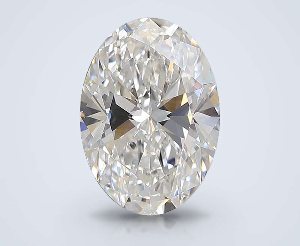 3.08 Carat Oval Lab Diamond
