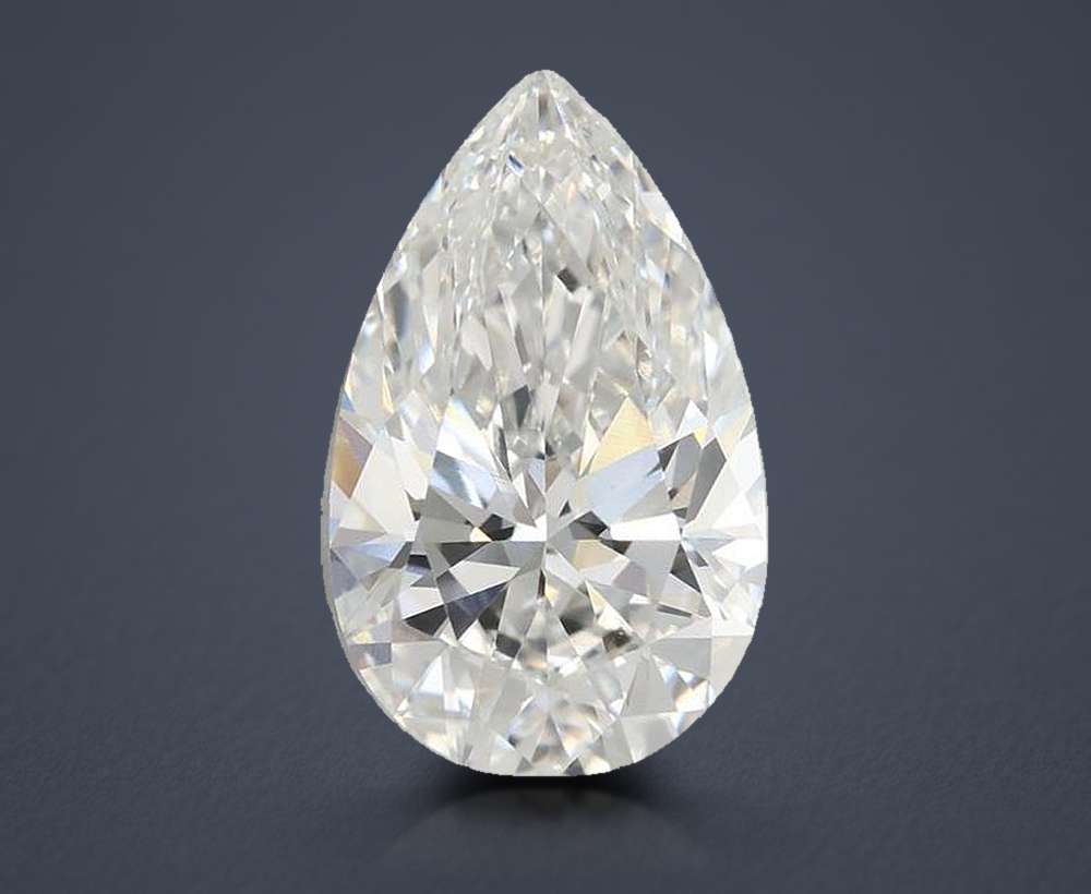 4.03 Carat Pear Lab Diamond