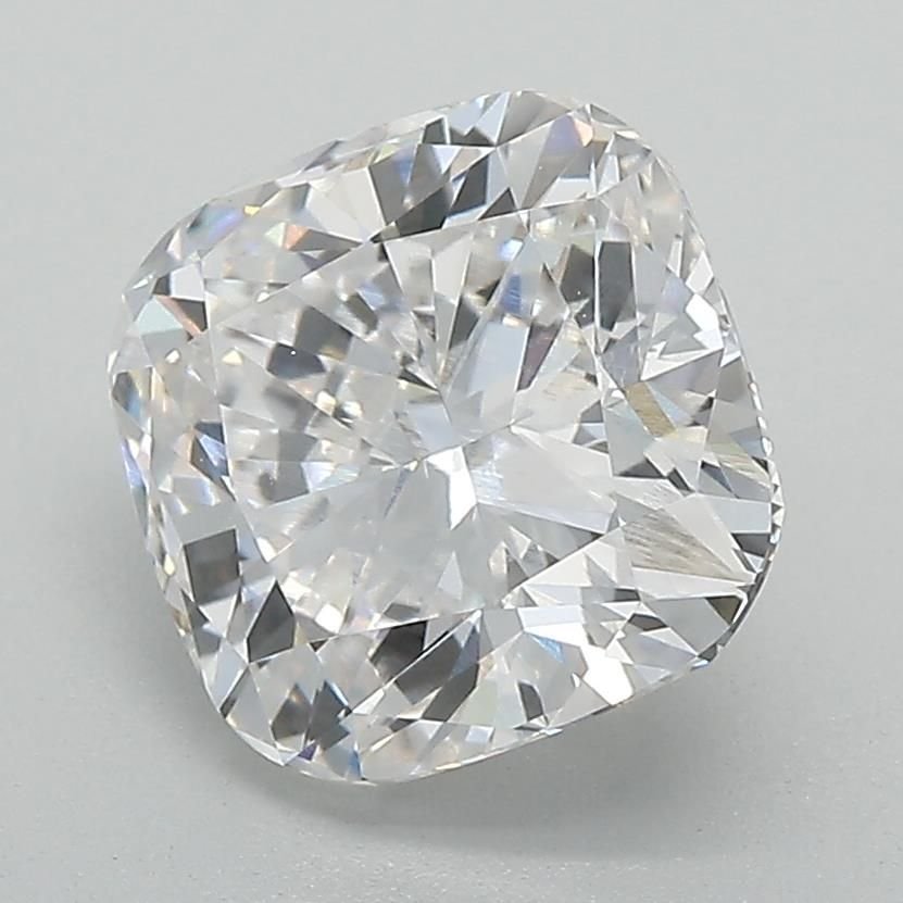 2.65ct G VVS2 Rare Carat Ideal Cut Cushion Lab Grown Diamond