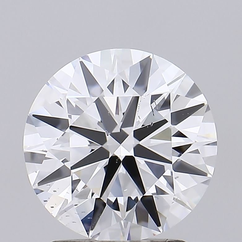 2.01ct D SI1 Rare Carat Ideal Cut Round Lab Grown Diamond