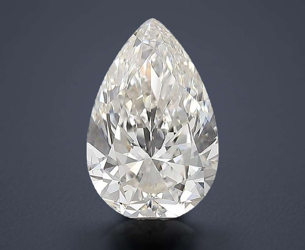2.02 Carat Pear Natural Diamond