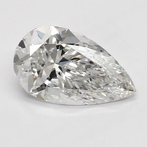 0.96ct E VVS2 Rare Carat Ideal Cut Pear Lab Grown Diamond