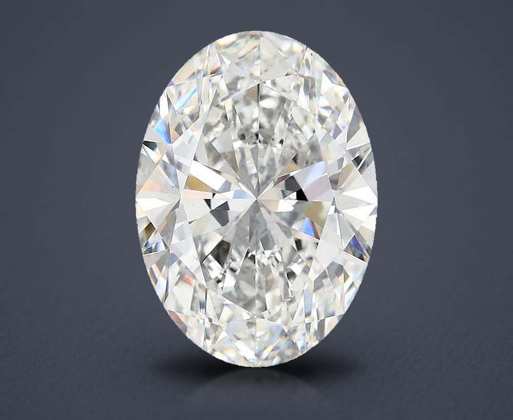 3.83 Carat Oval Lab Diamond