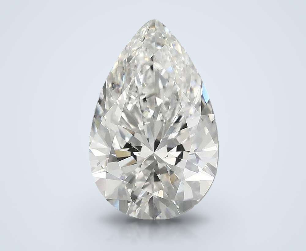 2.64 Carat Pear Lab Diamond