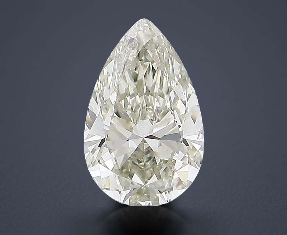 3.01 Carat Pear Natural Diamond