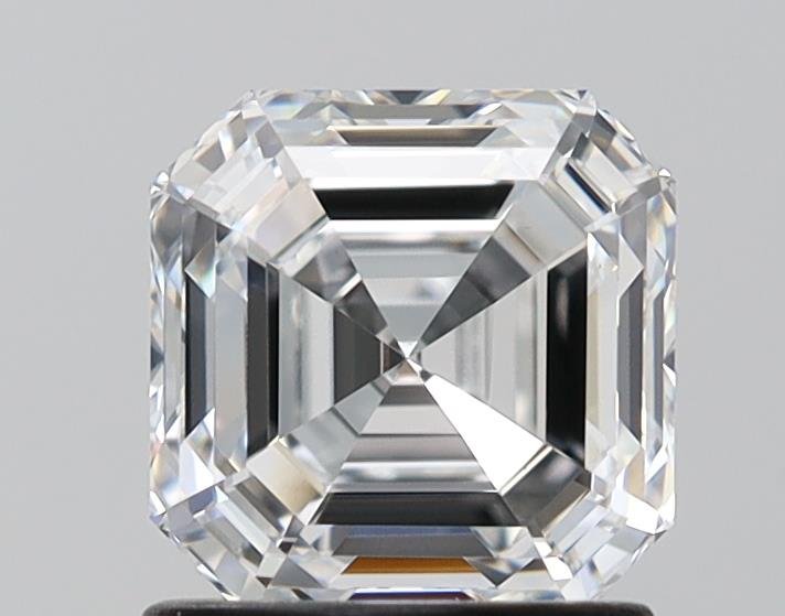 1.36ct E VS1 Rare Carat Ideal Cut Asscher Lab Grown Diamond