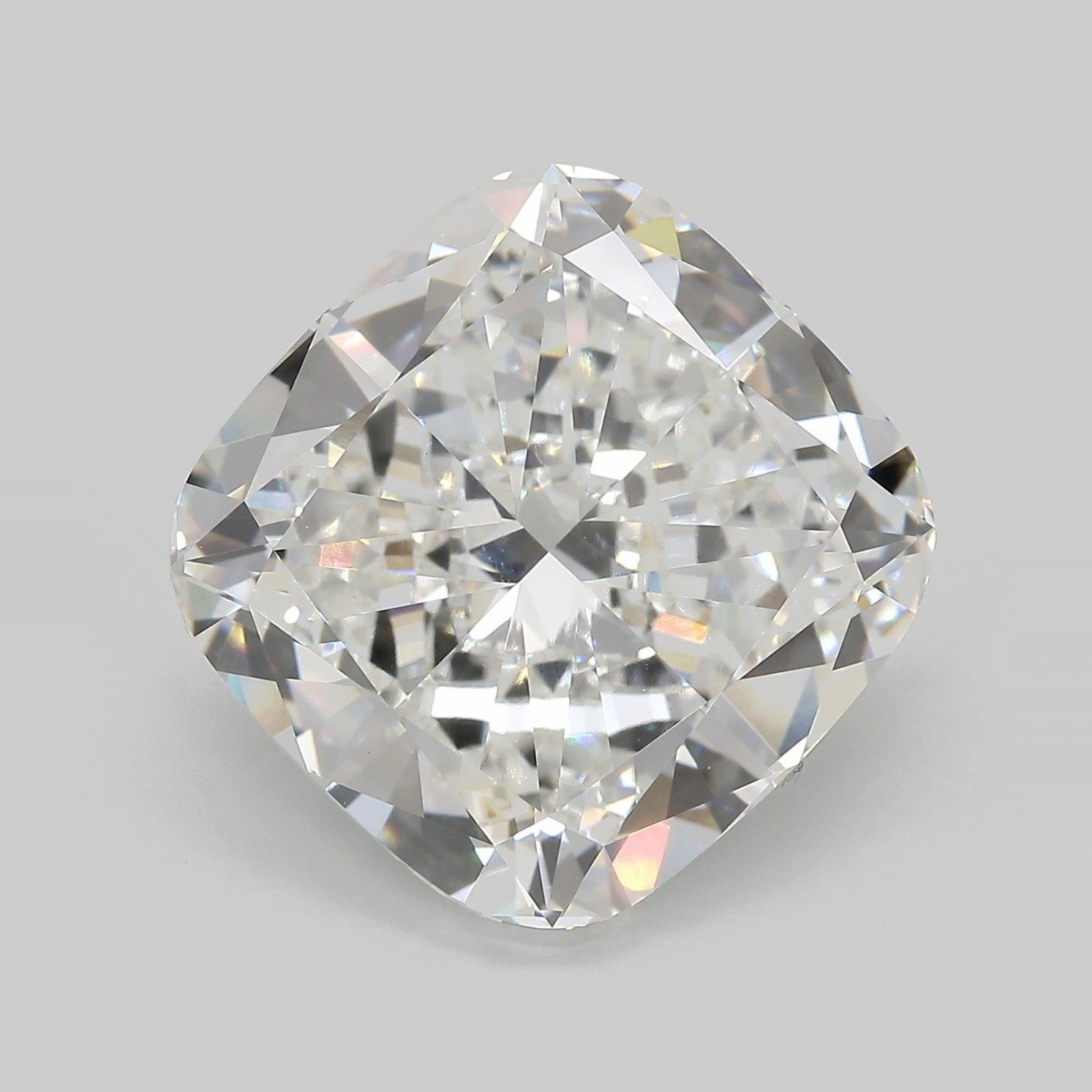 15.02ct F VVS2 Very Good Cut Cushion Lab Grown Diamond