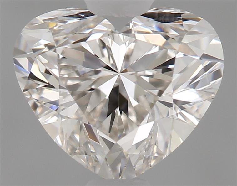 0.81ct J IF Rare Carat Ideal Cut Heart Diamond