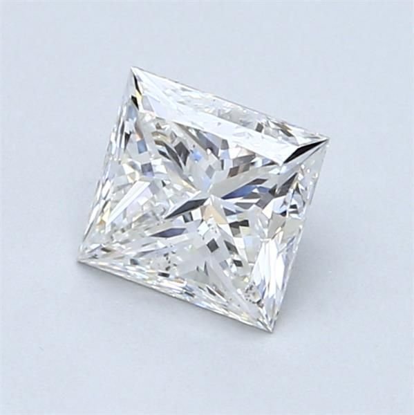 1.01ct G SI1 Rare Carat Ideal Cut Princess Diamond