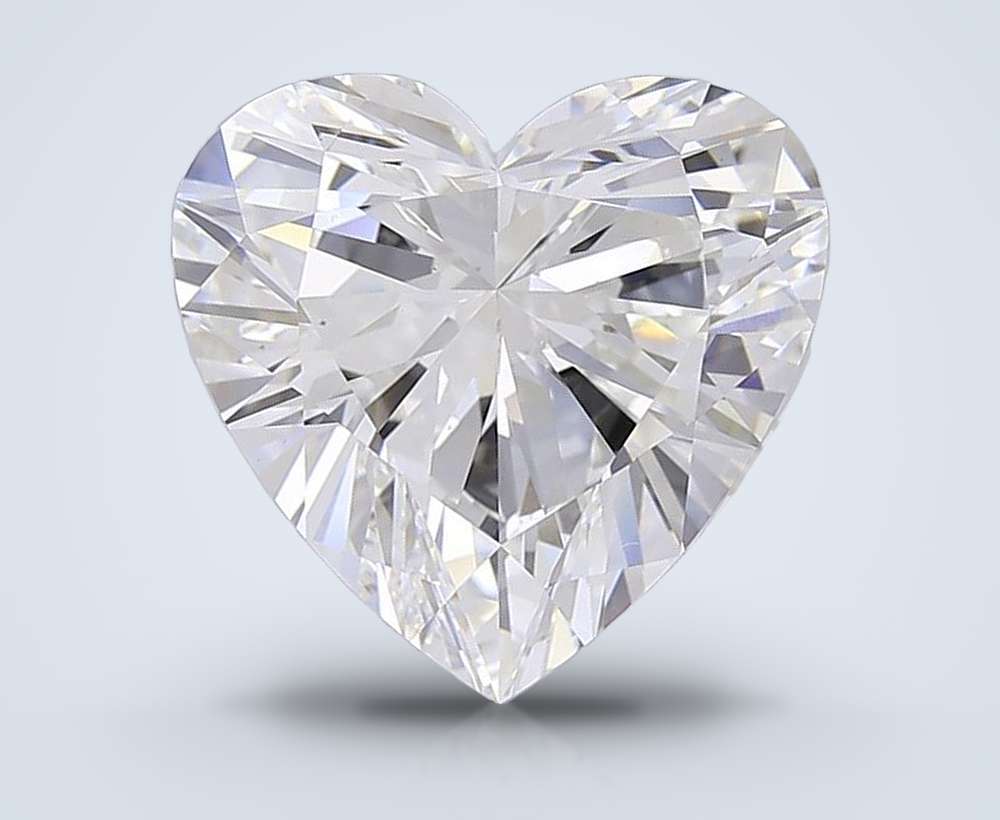 7.80 Carat Heart Lab Diamond