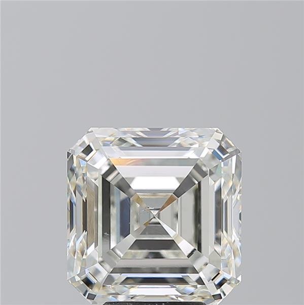 5.52ct I SI1 Rare Carat Ideal Cut Asscher Diamond
