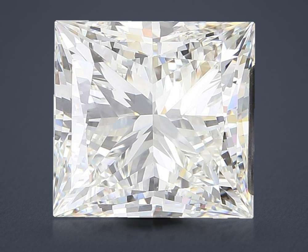 4.33 Carat Princess Lab Diamond
