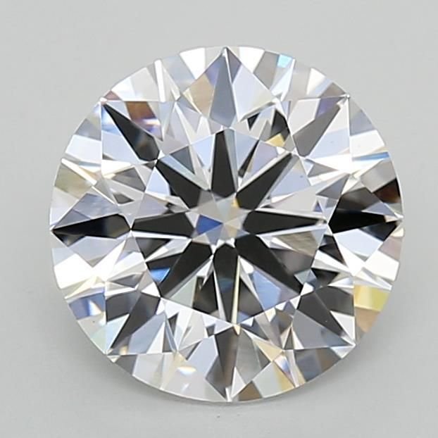 3.03ct E VS1 Rare Carat Ideal Cut Round Lab Grown Diamond