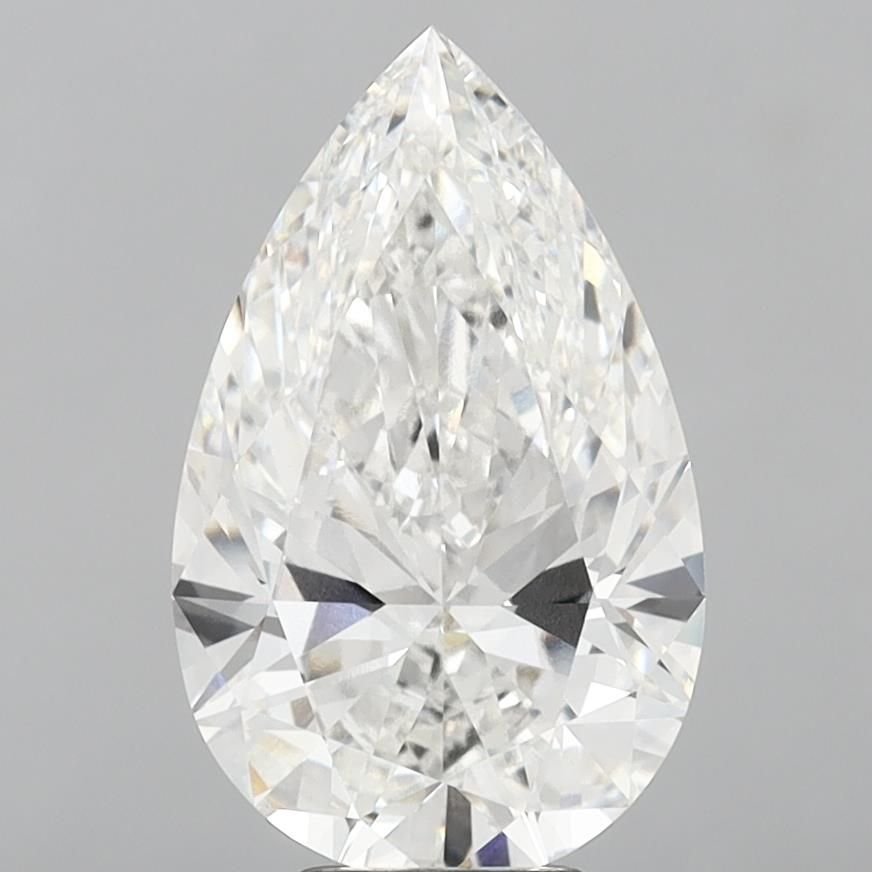 8.01 Carat Pear Lab Diamond
