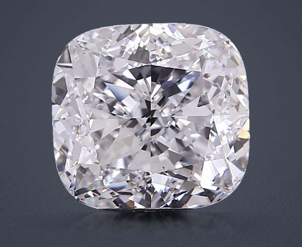 4.64 Carat Cushion Lab Diamond