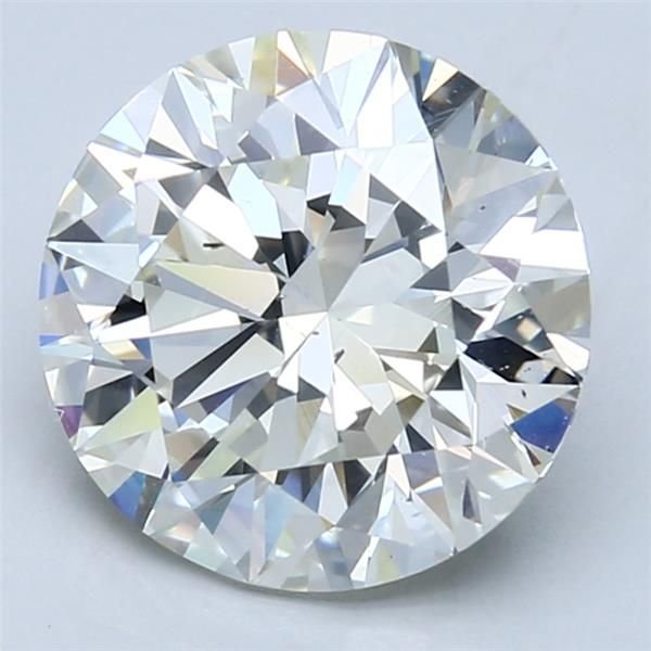 4.01 Carat Round Natural Diamond