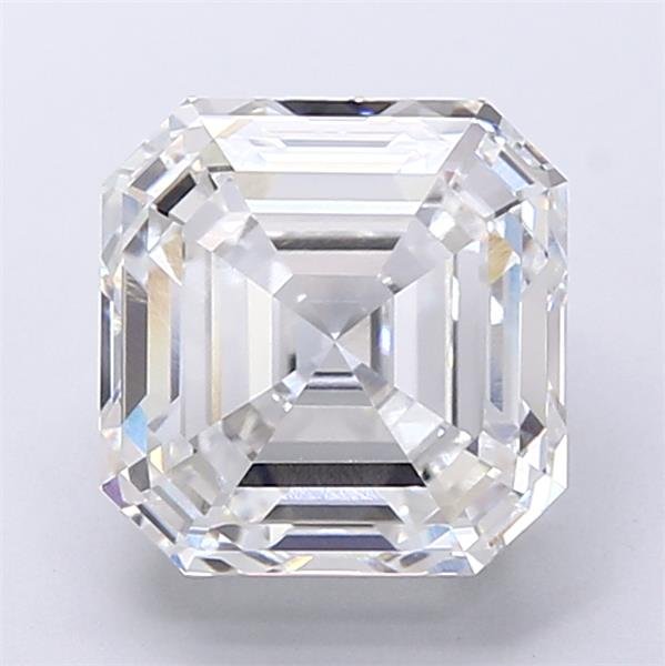 9.72ct F VVS2 Rare Carat Ideal Cut Asscher Lab Grown Diamond