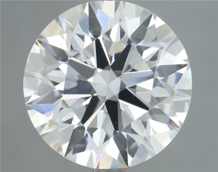 4.01ct D VS2 Rare Carat Ideal Cut Round Lab Grown Diamond