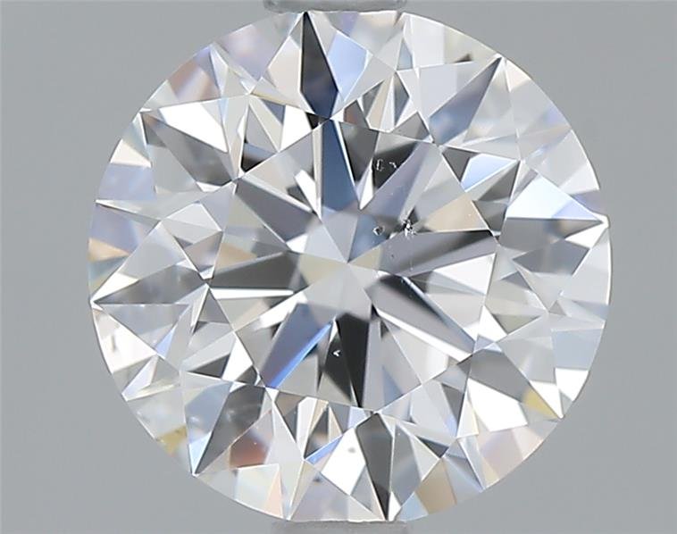 1.63ct E SI1 Rare Carat Ideal Cut Round Diamond