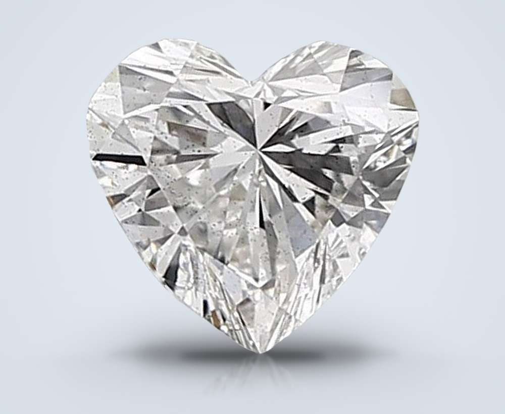 1.00 Carat Heart Lab Diamond