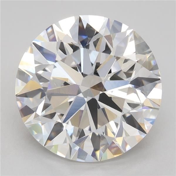 5.02ct E VVS2 Excellent Cut Round Lab Grown Diamond