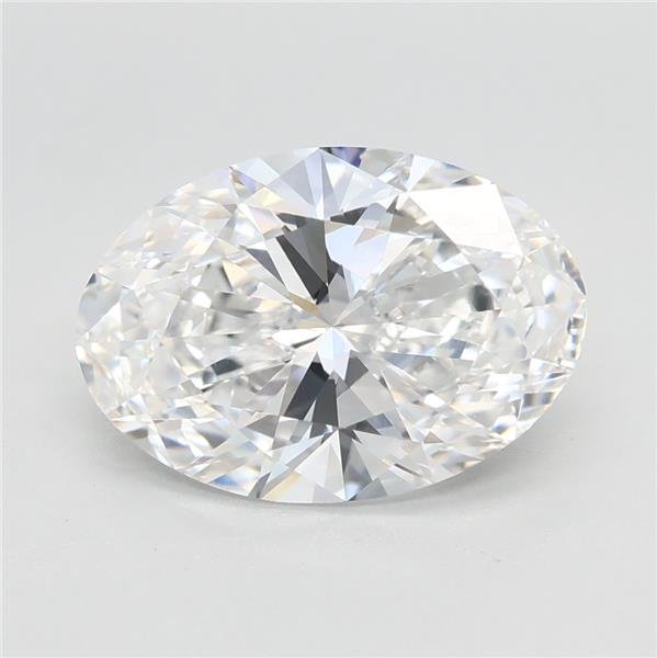 2.50ct D VVS2 Rare Carat Ideal Cut Oval Lab Grown Diamond