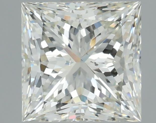 1.61ct K SI1 Rare Carat Ideal Cut Princess Diamond