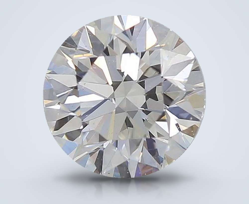 0.90 Carat Round Natural Diamond