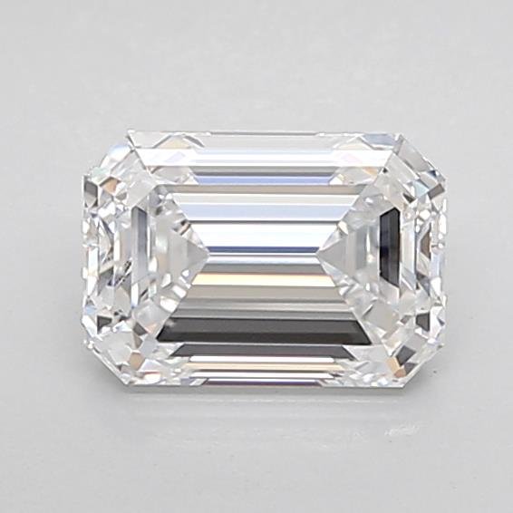 1.54ct D VS1 Very Good Cut Emerald Lab Grown Diamond