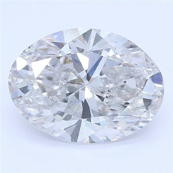 1.01ct G SI1 Rare Carat Ideal Cut Oval Lab Grown Diamond