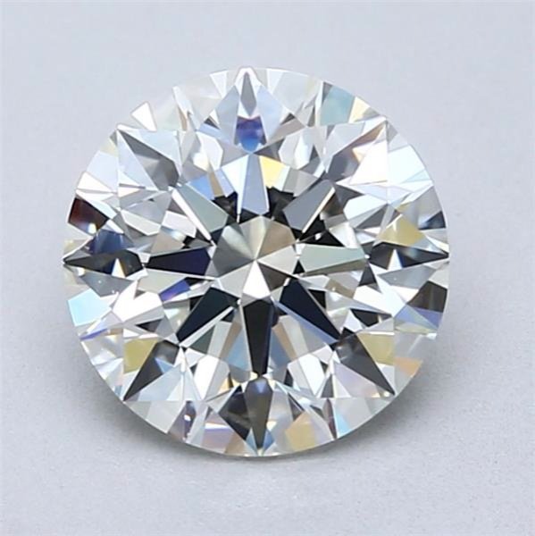 2.02ct H VVS2 Rare Carat Ideal Cut Round Diamond