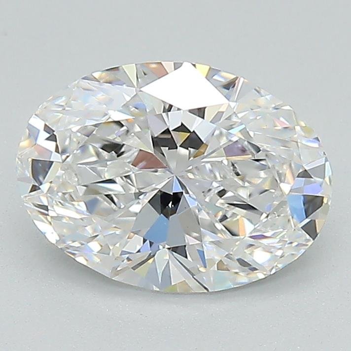 1.52ct D VS2 Rare Carat Ideal Cut Oval Lab Grown Diamond